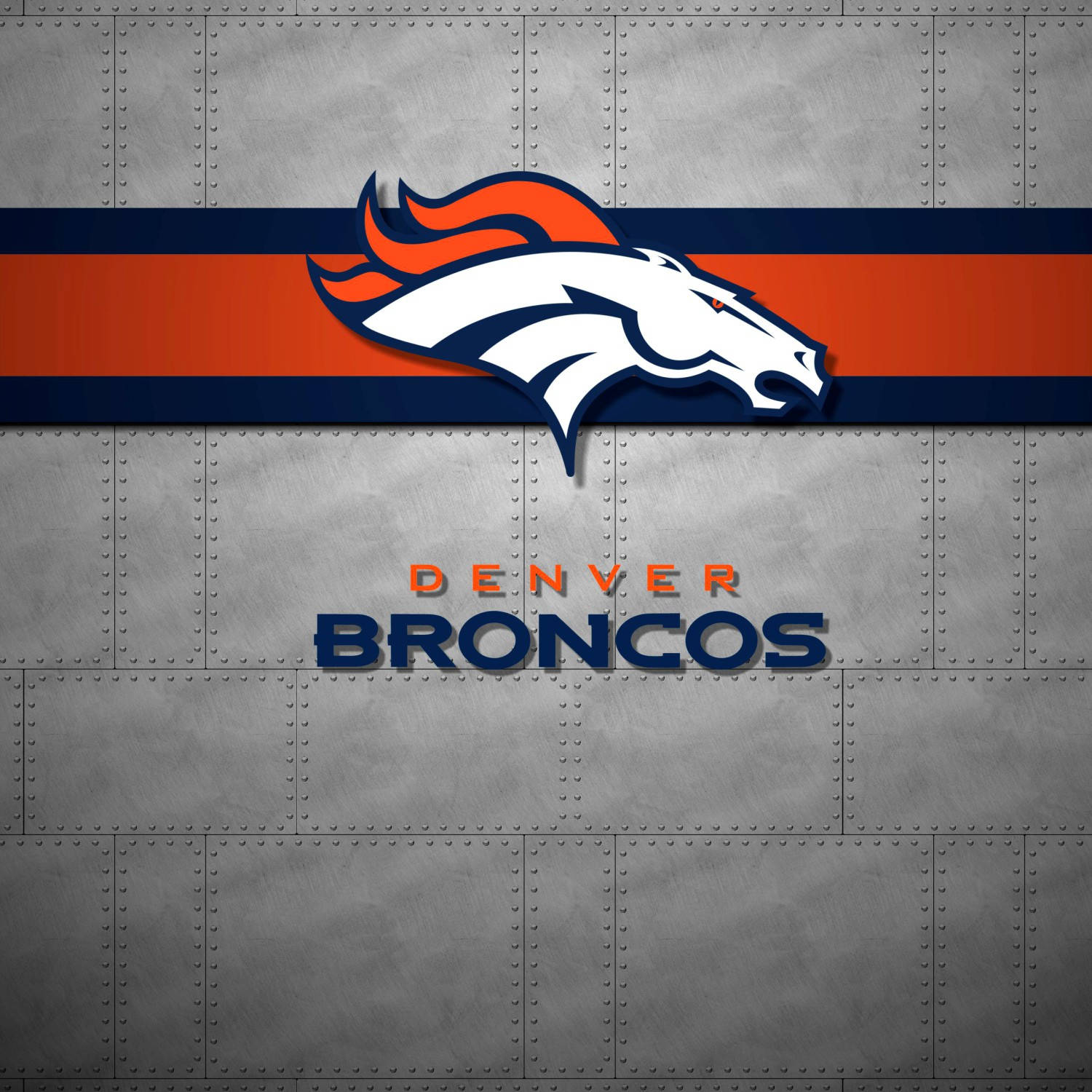 Denver Broncos iPhone-tapet: Et tapet til din iPhone som viser de berømte Denver Broncos. Wallpaper