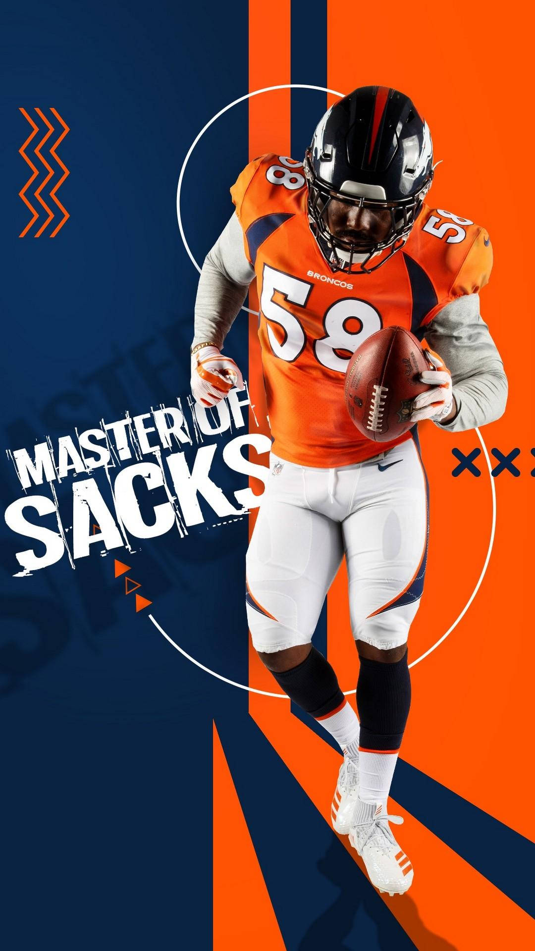 Denver Broncos Master Player Iphone Wallpaper