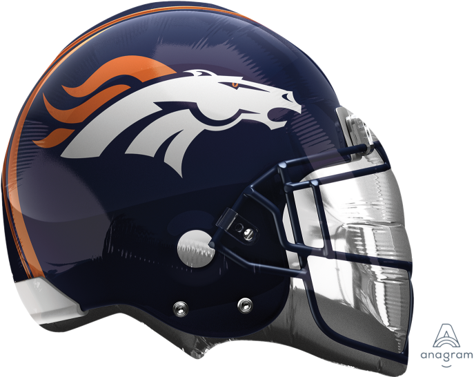 Denver Football Team Helmet PNG