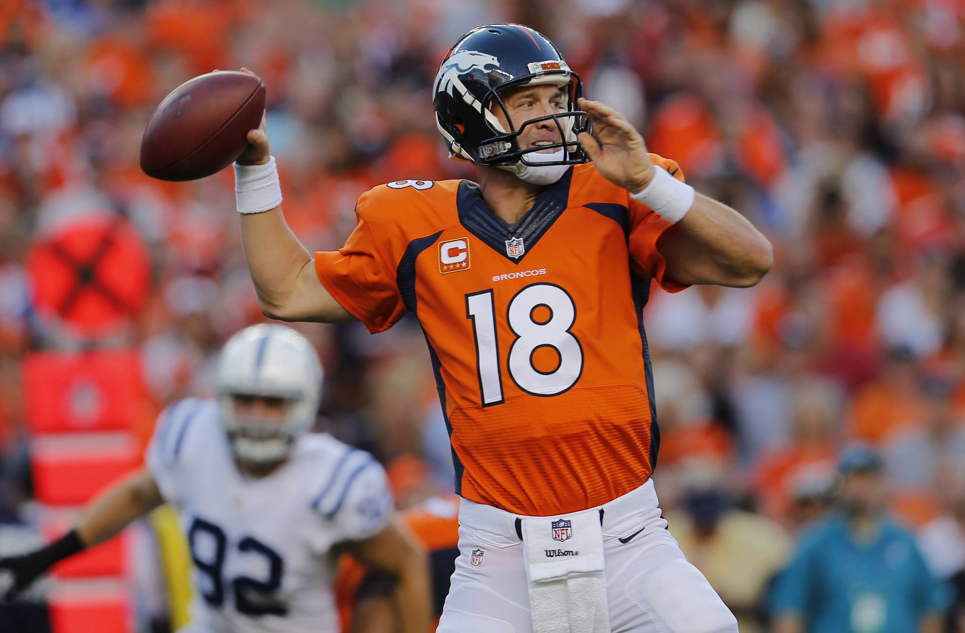 Pemain Broncos Denver Di Nfl Wallpaper