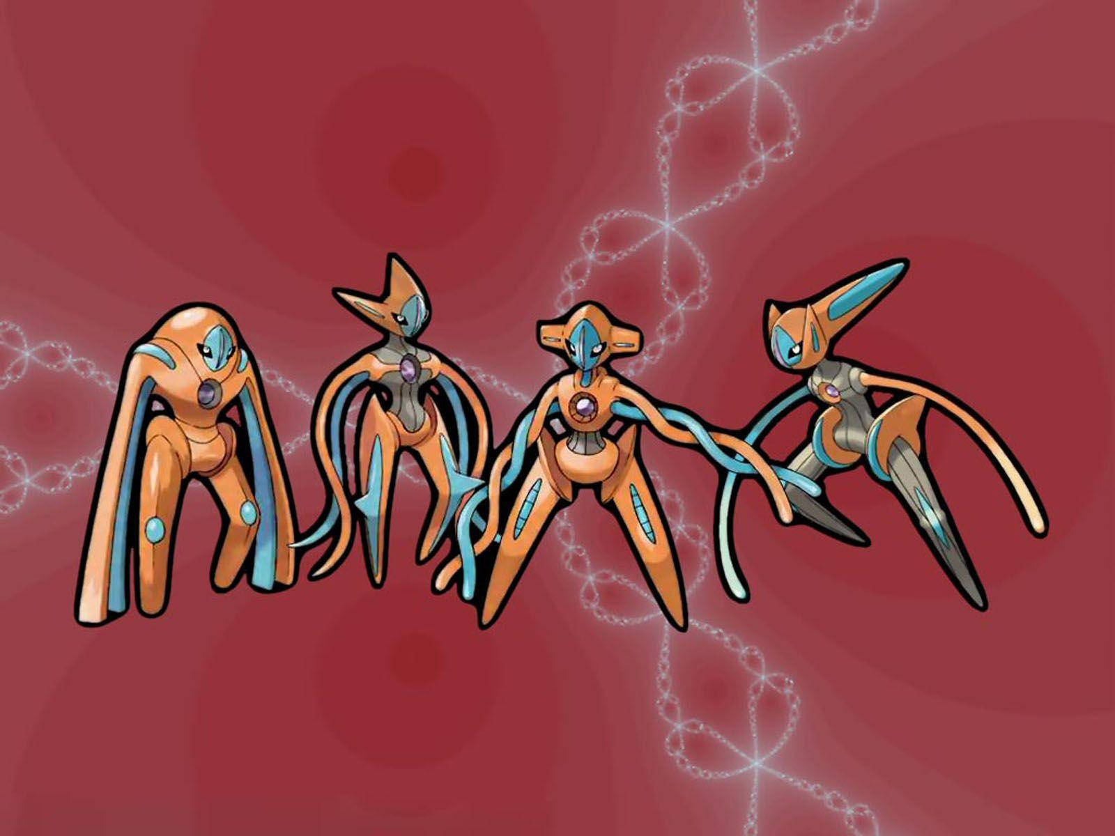 Deoxys And Its Four Forms Picture