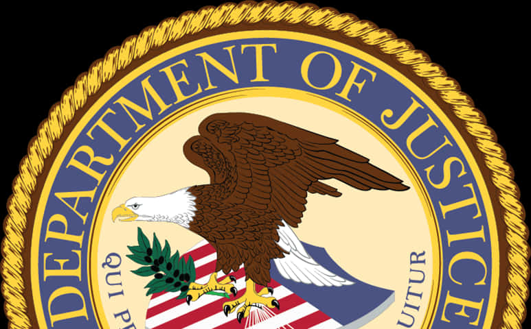 U S Departmentof Justice Seal PNG