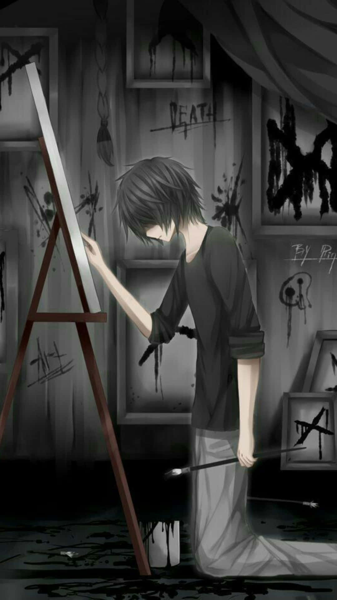 Sad Anime Wallpapers - Alone Wallpaper for Android - Download | Cafe Bazaar