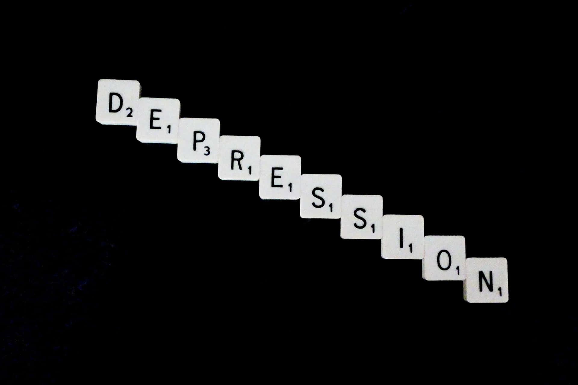 Dasgefühl, In Einem Kreislauf Der Depression Gefangen Zu Sein.