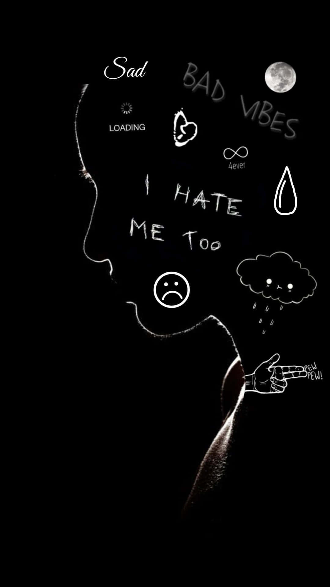 I hate me wallpaper by Jeremy121  Download on ZEDGE  1b94
