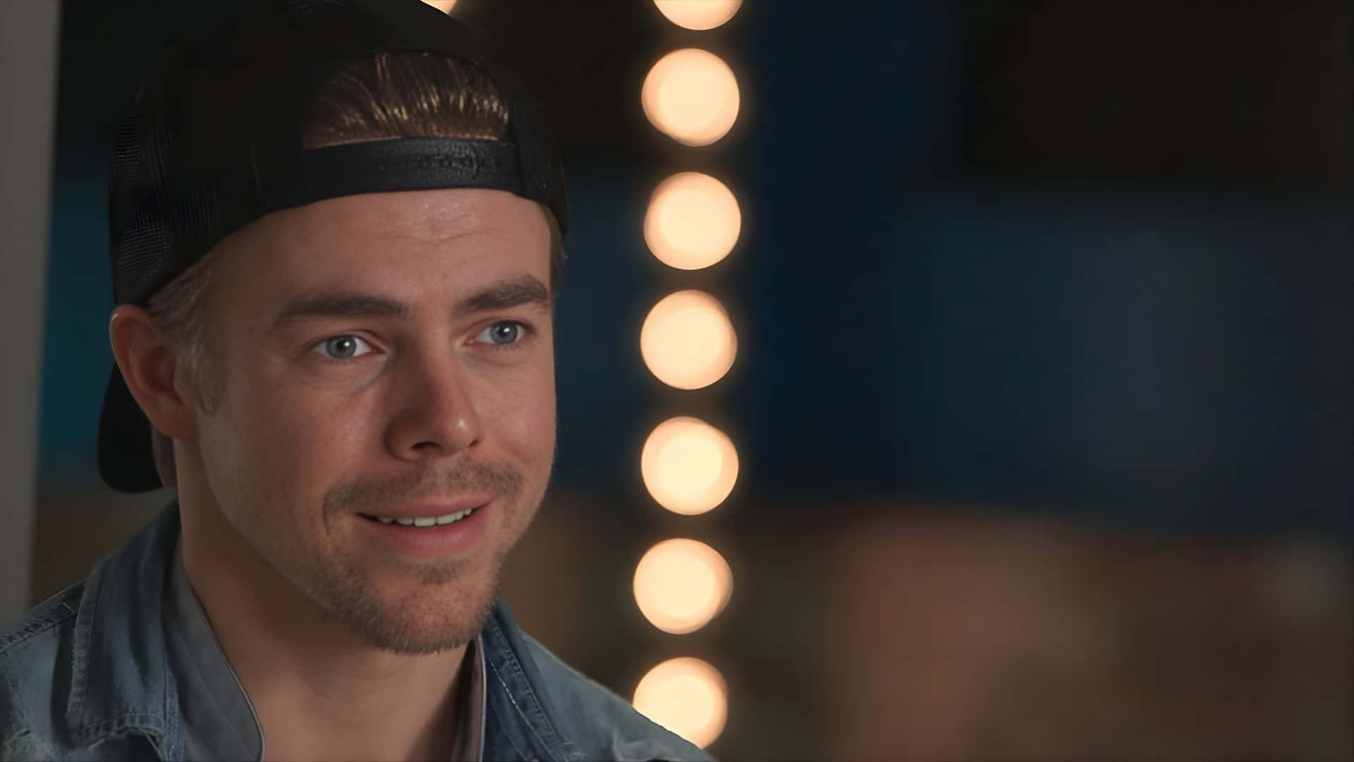 Derek Hough Interview Moment Wallpaper