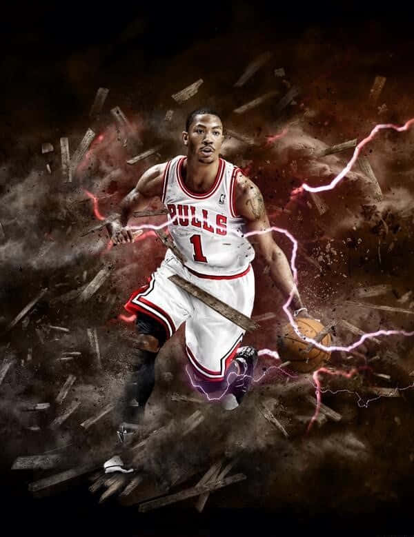 Download Iphone Xs Basketball Derrick Rose Background