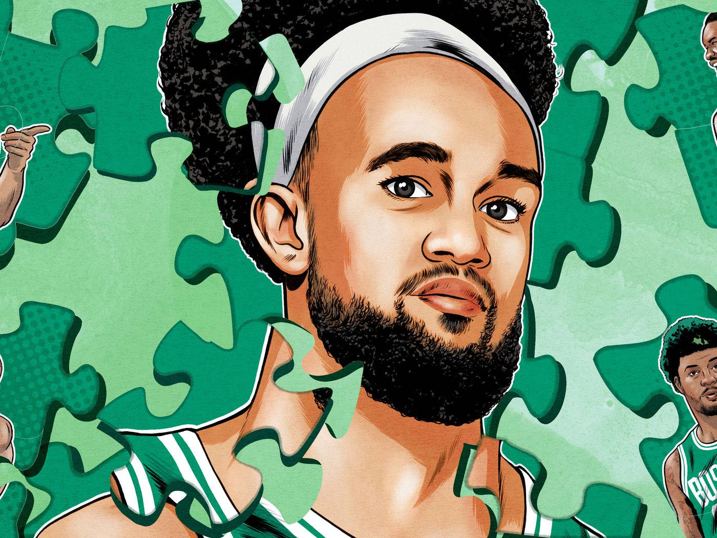 Derrickwhite Digitaler Cartoon Wallpaper