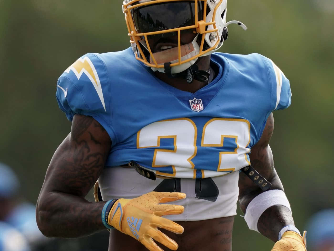 Derwin James Football Los Angeles Chargers Wallpaper