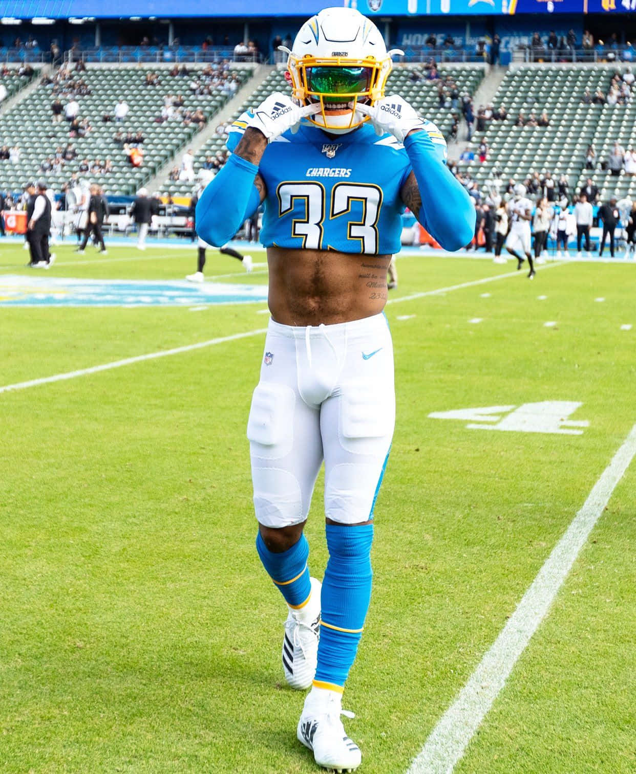 Derwin James Los Angeles Chargers Photo Wallpaper