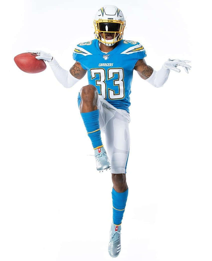 Download Derwin James Photoshoot Los Angeles Chargers Safety Wallpaper