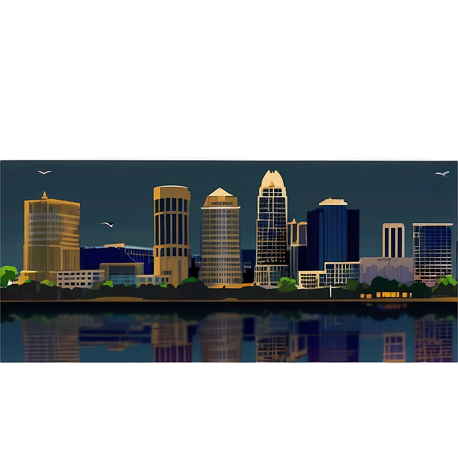 Des Moines Skyline Png Owd17 PNG