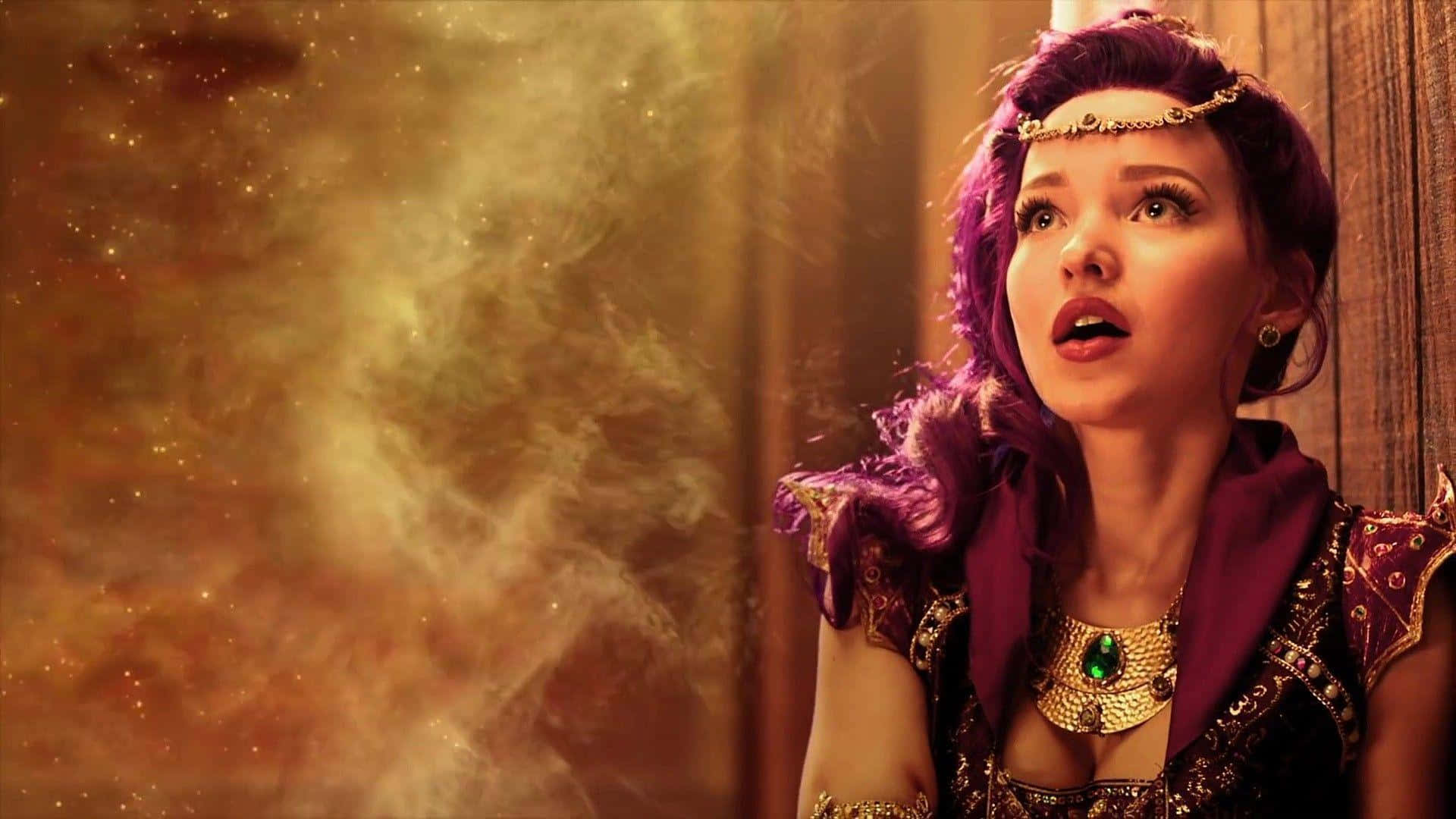 Descendants Cast in Magical Outfits