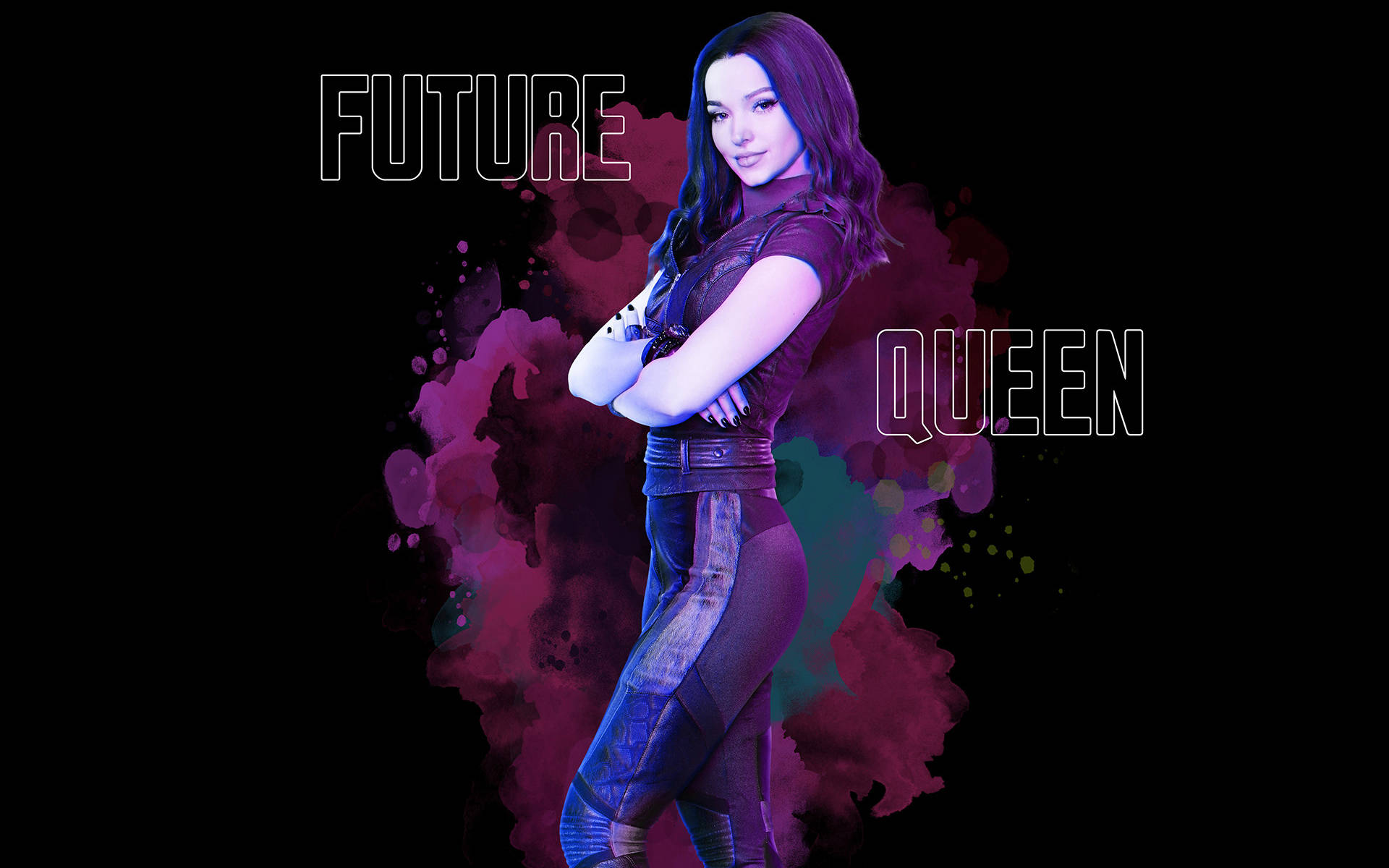 Descendants 3 Future Queen Background