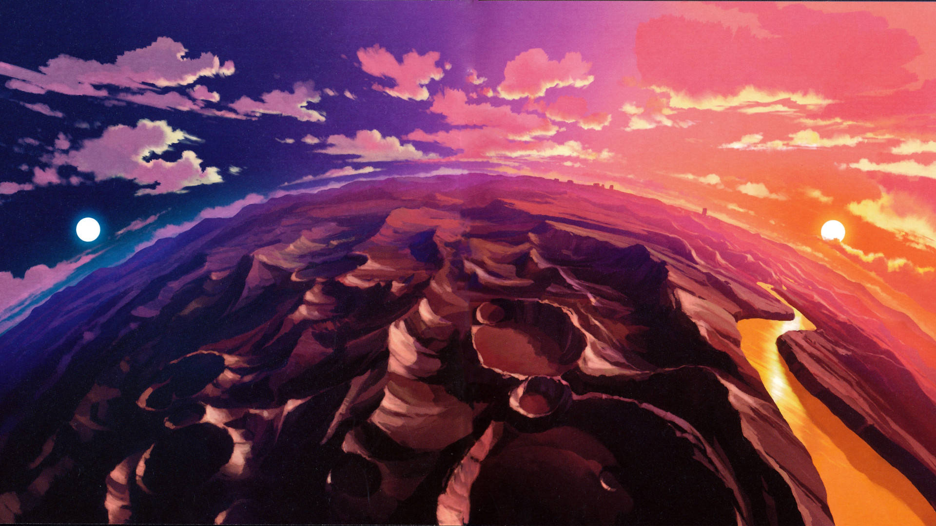 Desert Anime Desktop Picture