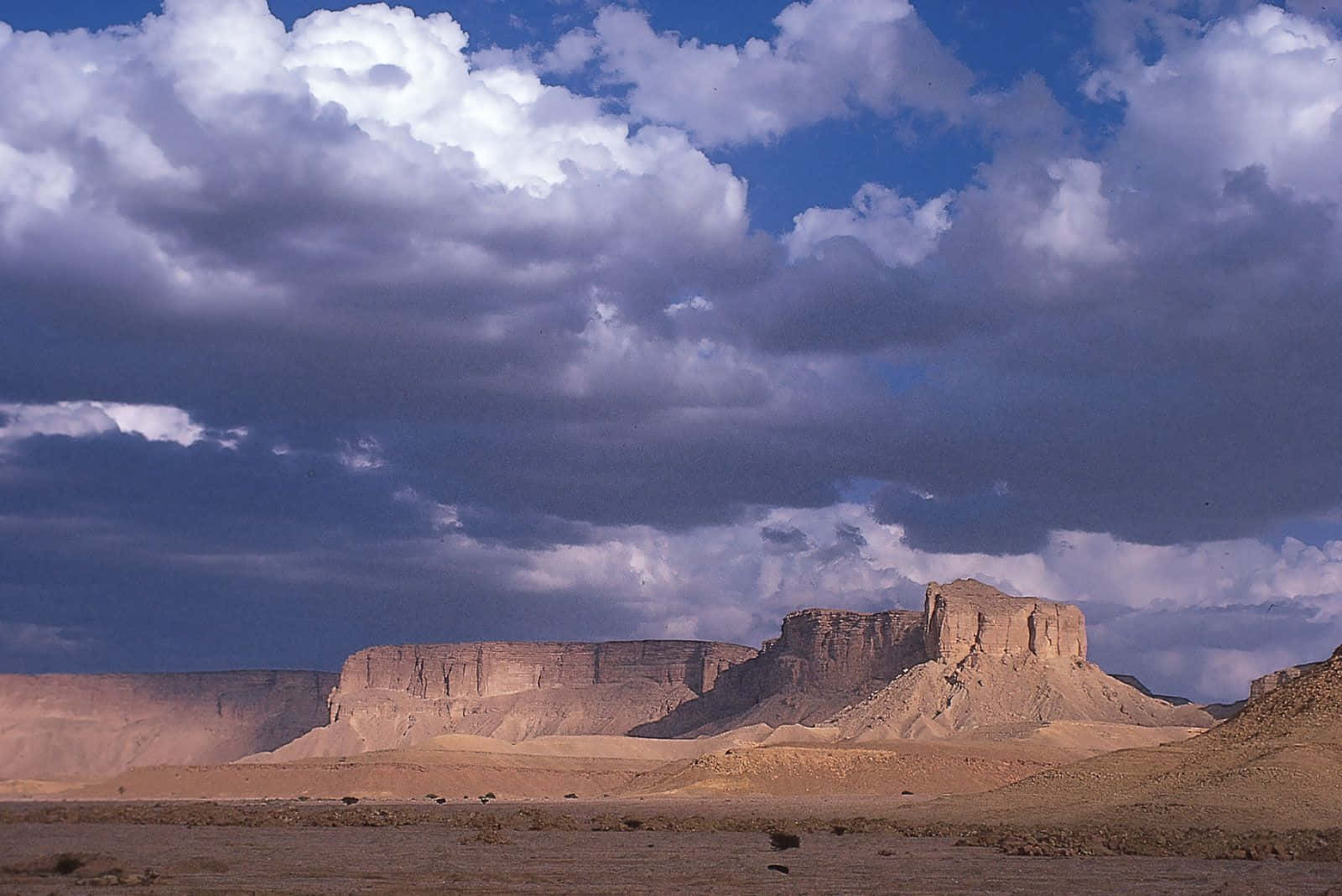 Nydden Imponerende Skønhed Af Naturen I En Ørken.