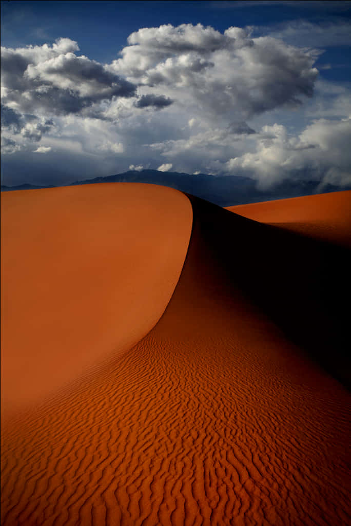Desert Dunes Cloudscape PNG