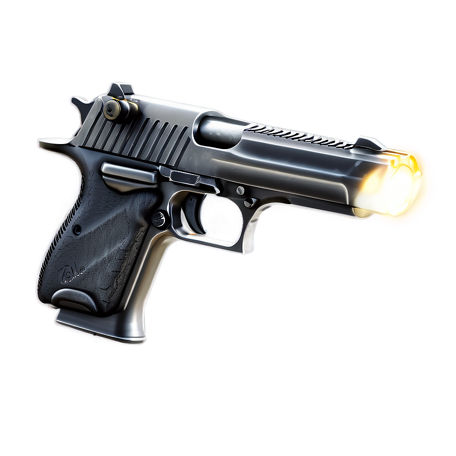 Desert Eagle With Flashlight Png 34 PNG