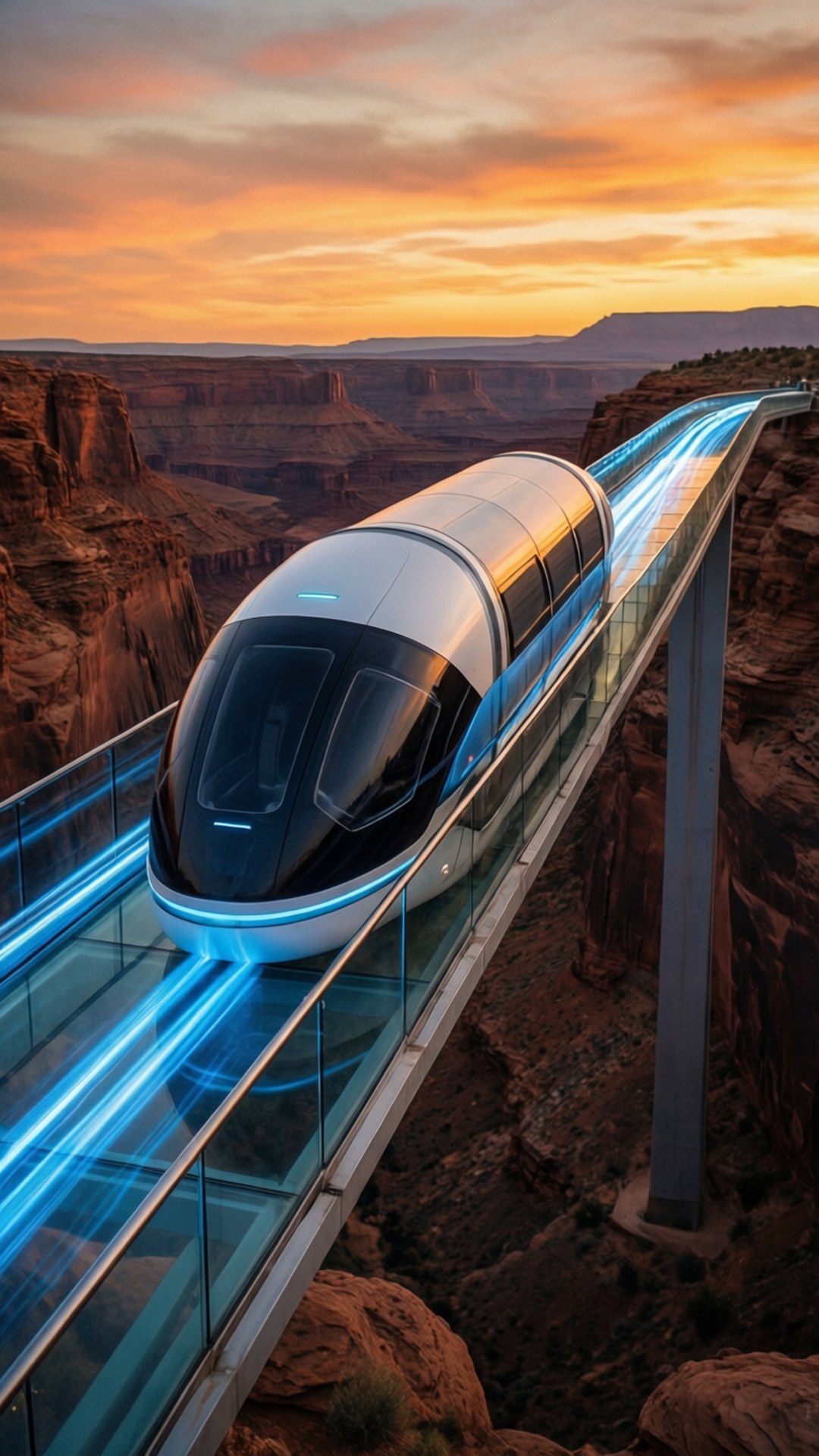 Desert Hyperloop Bakgrundsbilder