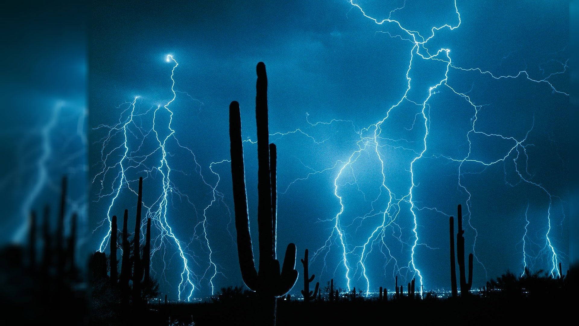 Desert Lightning Live 3d