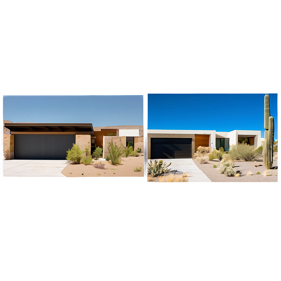 Desert Modern Home Png Lev PNG