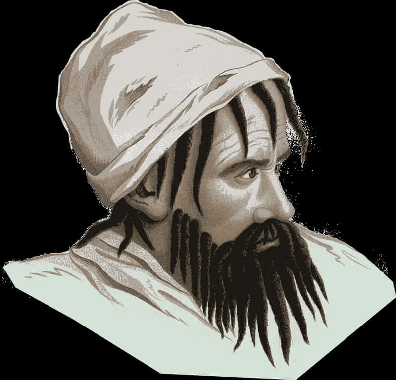 Desert Nomad Hairstyleand Headwear PNG