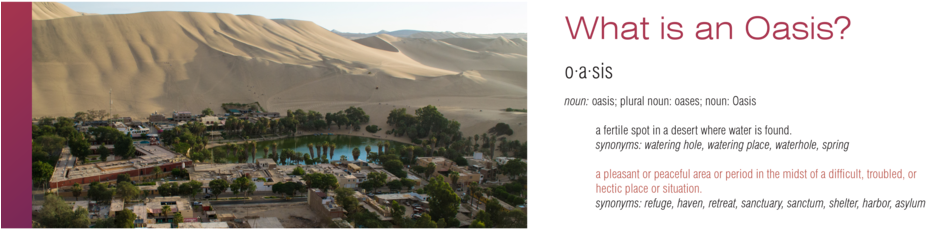 Download Desert Oasis Landscape | Wallpapers.com