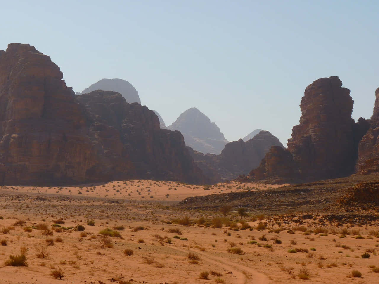 Diemajestätische Pracht Der Wüste