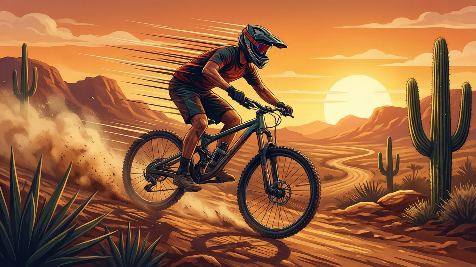 Desert Rush Taustakuvat