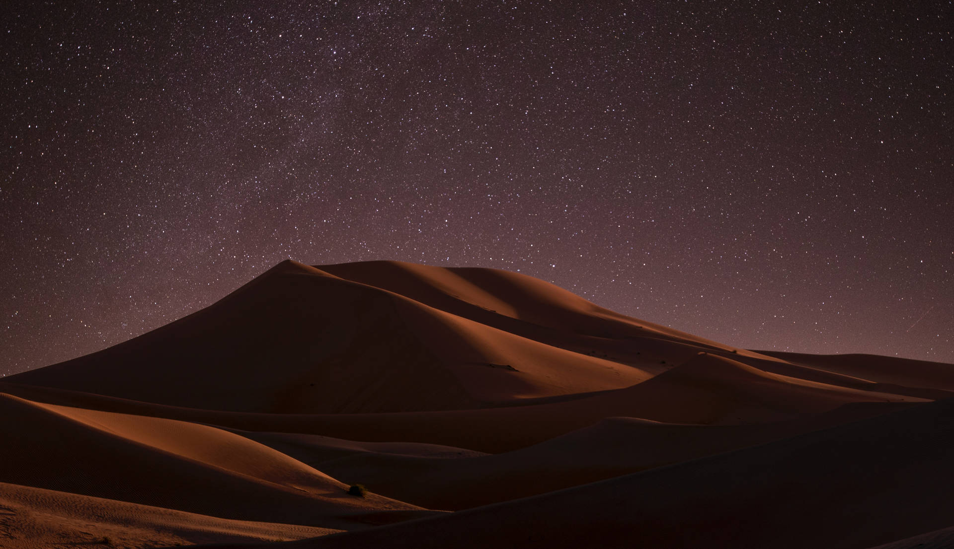 Desert Starry Sky Wallpaper