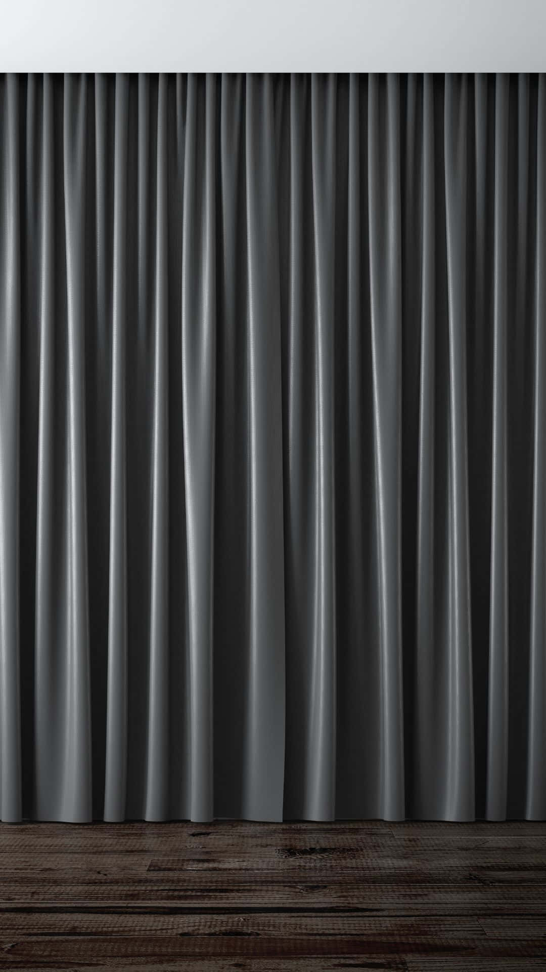 Elegant Curtain Design Black Background