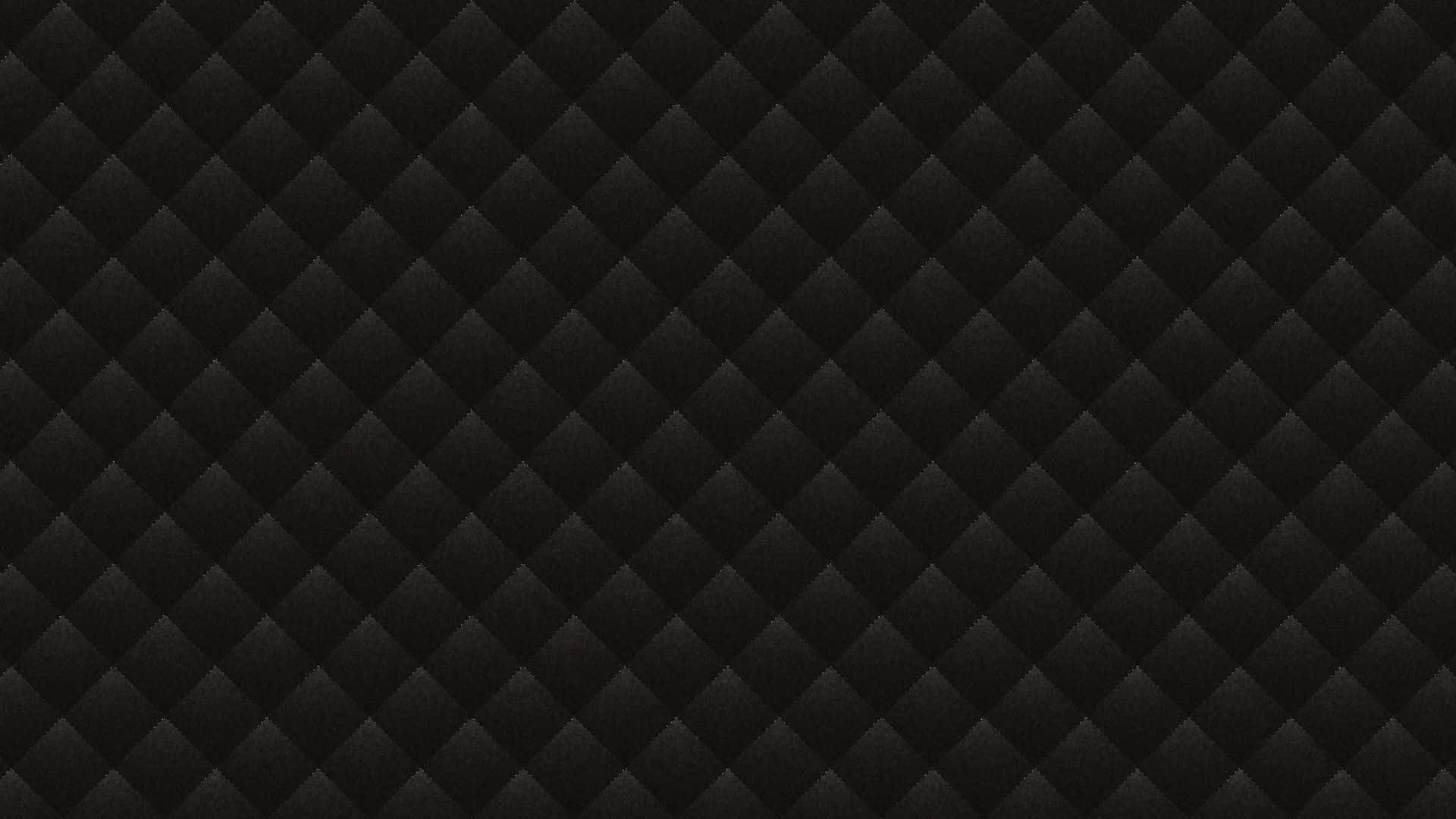 Quilted Pattern Design Black Background