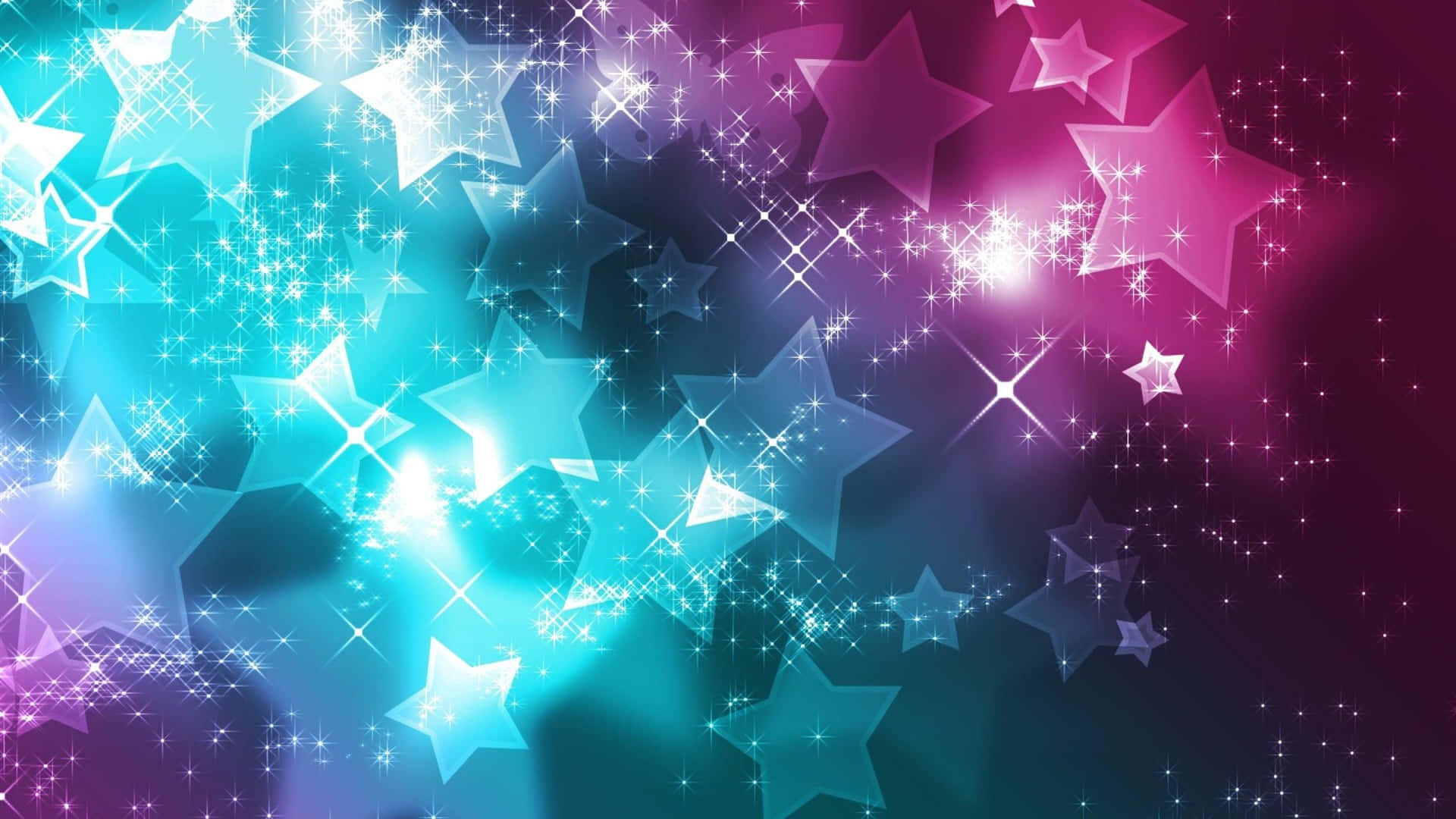 A Colorful Background With Stars And Lights Wallpaper