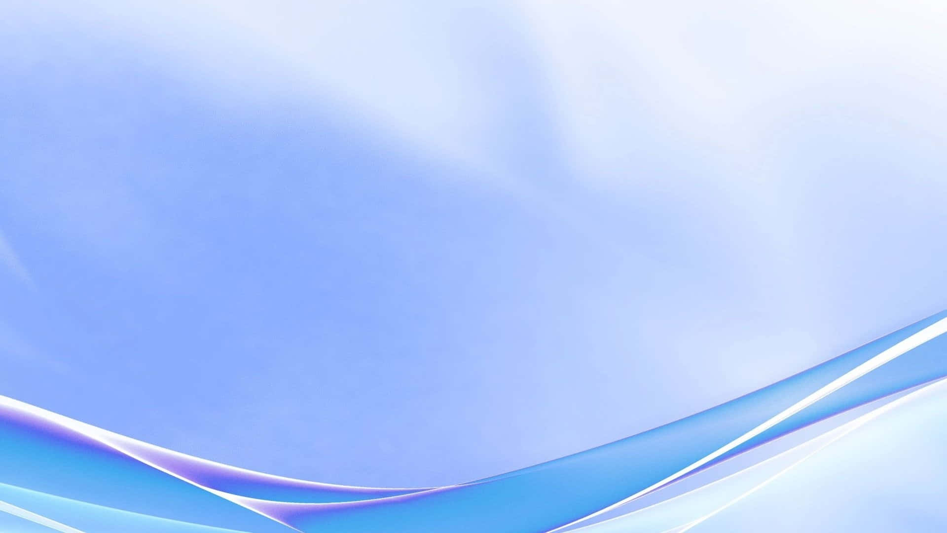 A Blue And White Background With A Wave Wallpaper