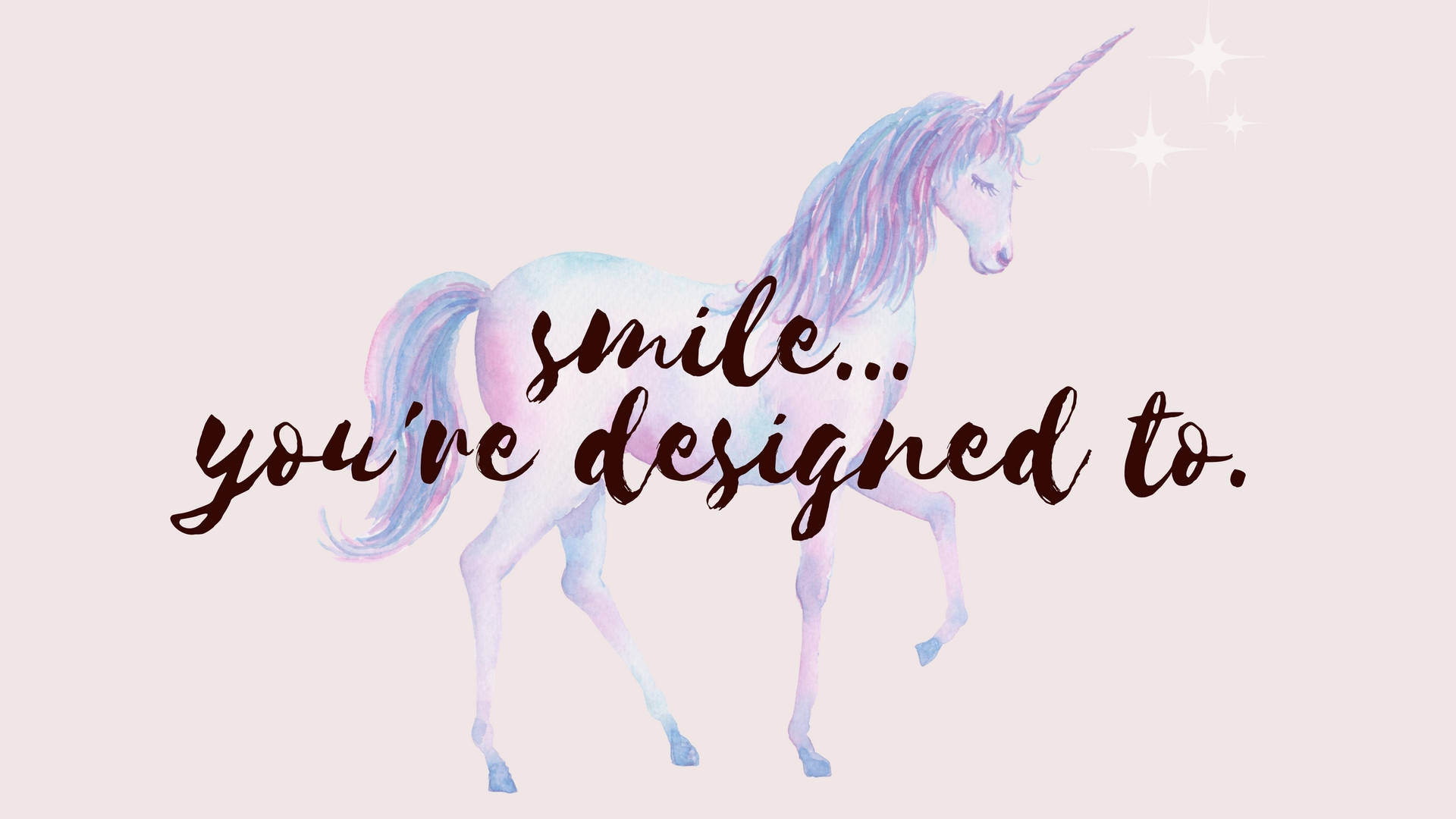 Download Designed To Smile Quote Wallpaper | Wallpapers.com