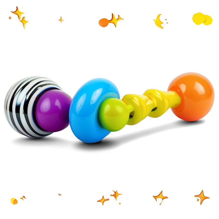 Designer Baby Rattle Png 06202024 PNG