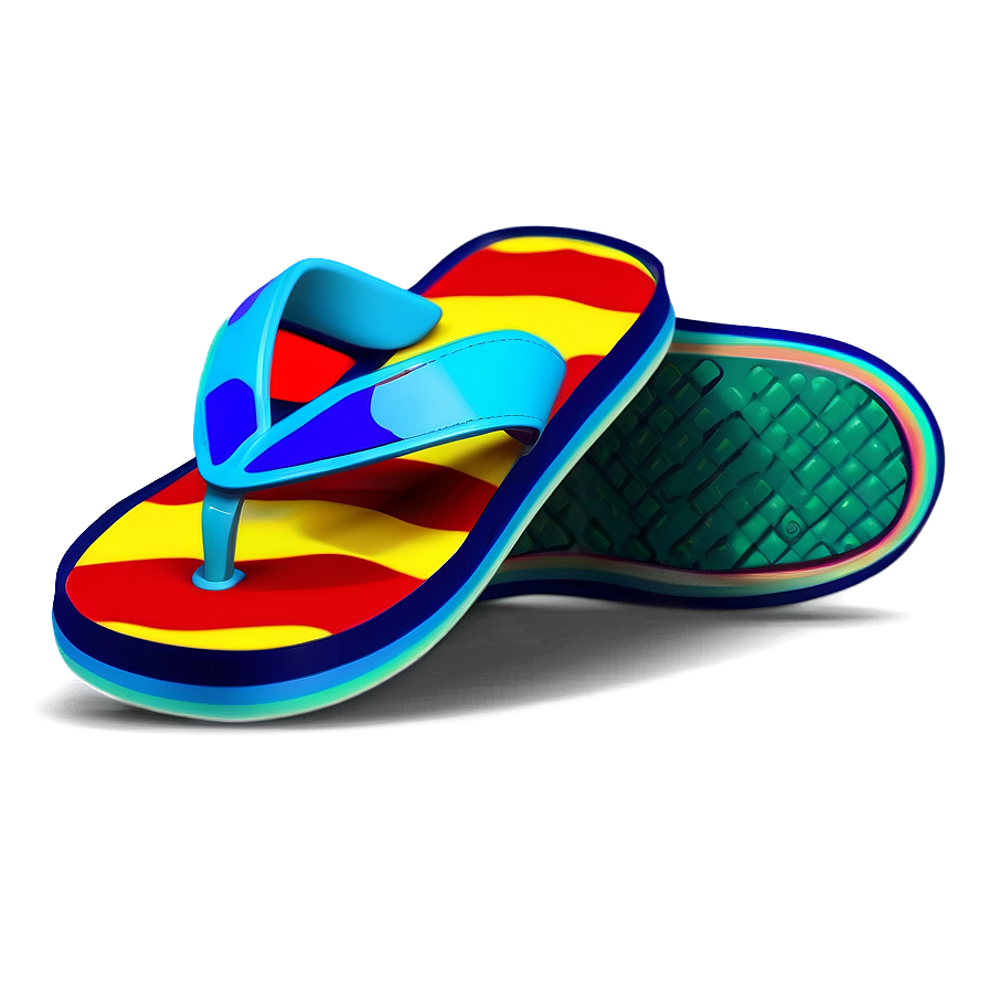 Designer Brand Flip Flop Png Tol19 PNG