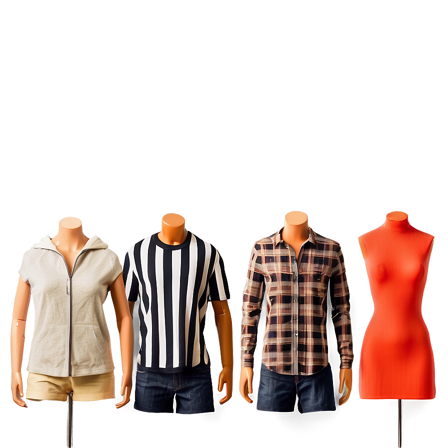 Designer Clothes Lineup Png 6 PNG