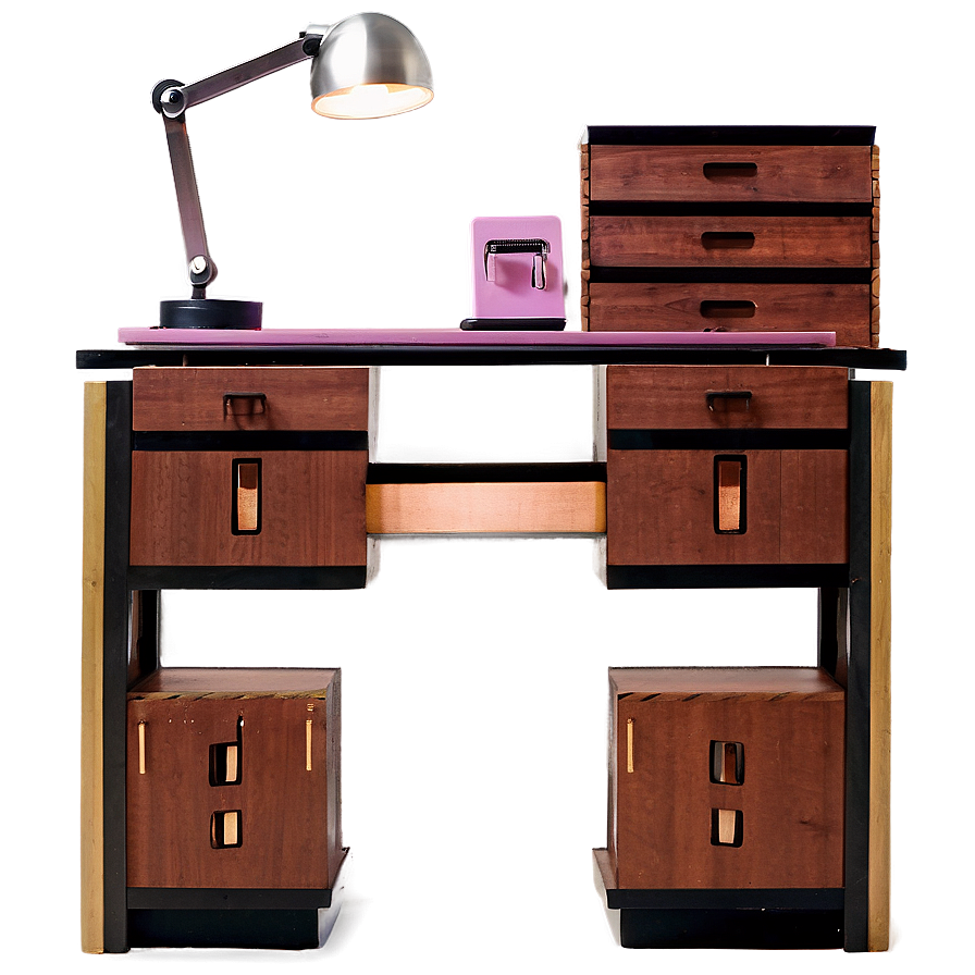 Designer Computer Desk Png Thm PNG