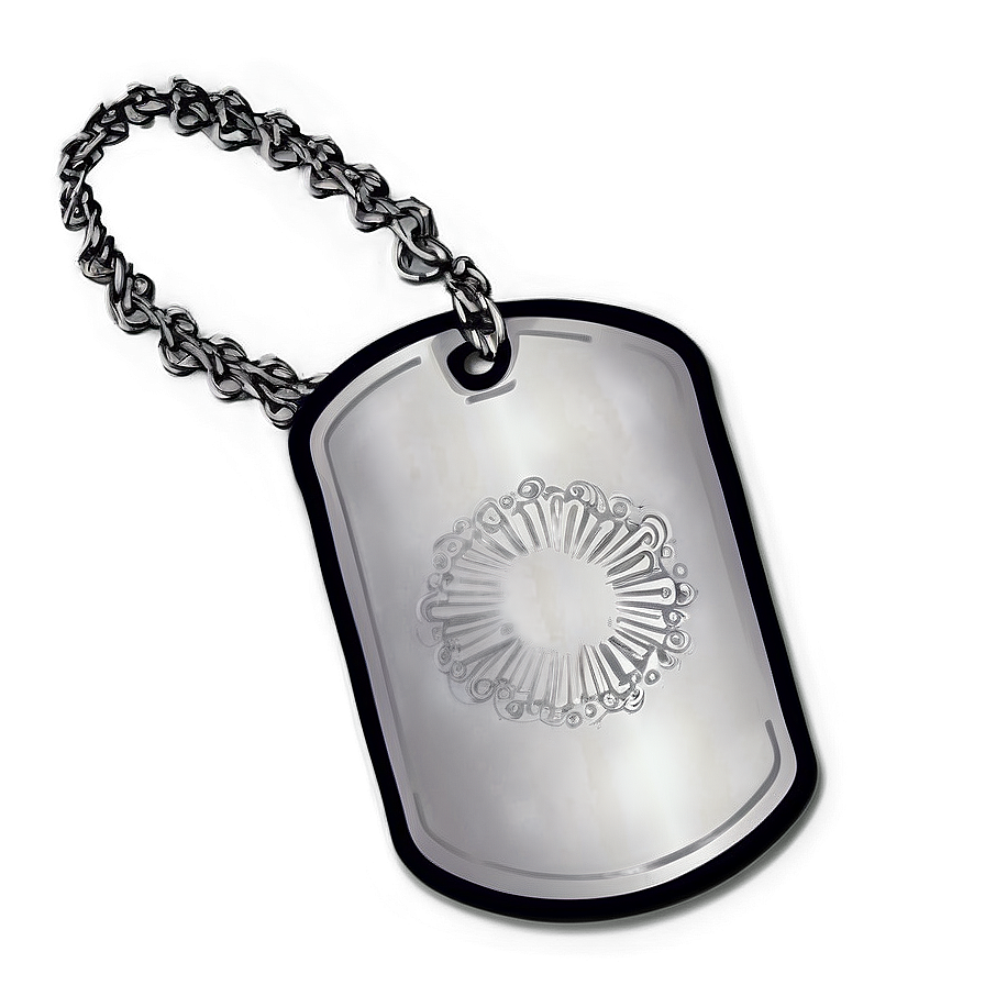 Designer Dog Tag Drawing Png Gdt PNG