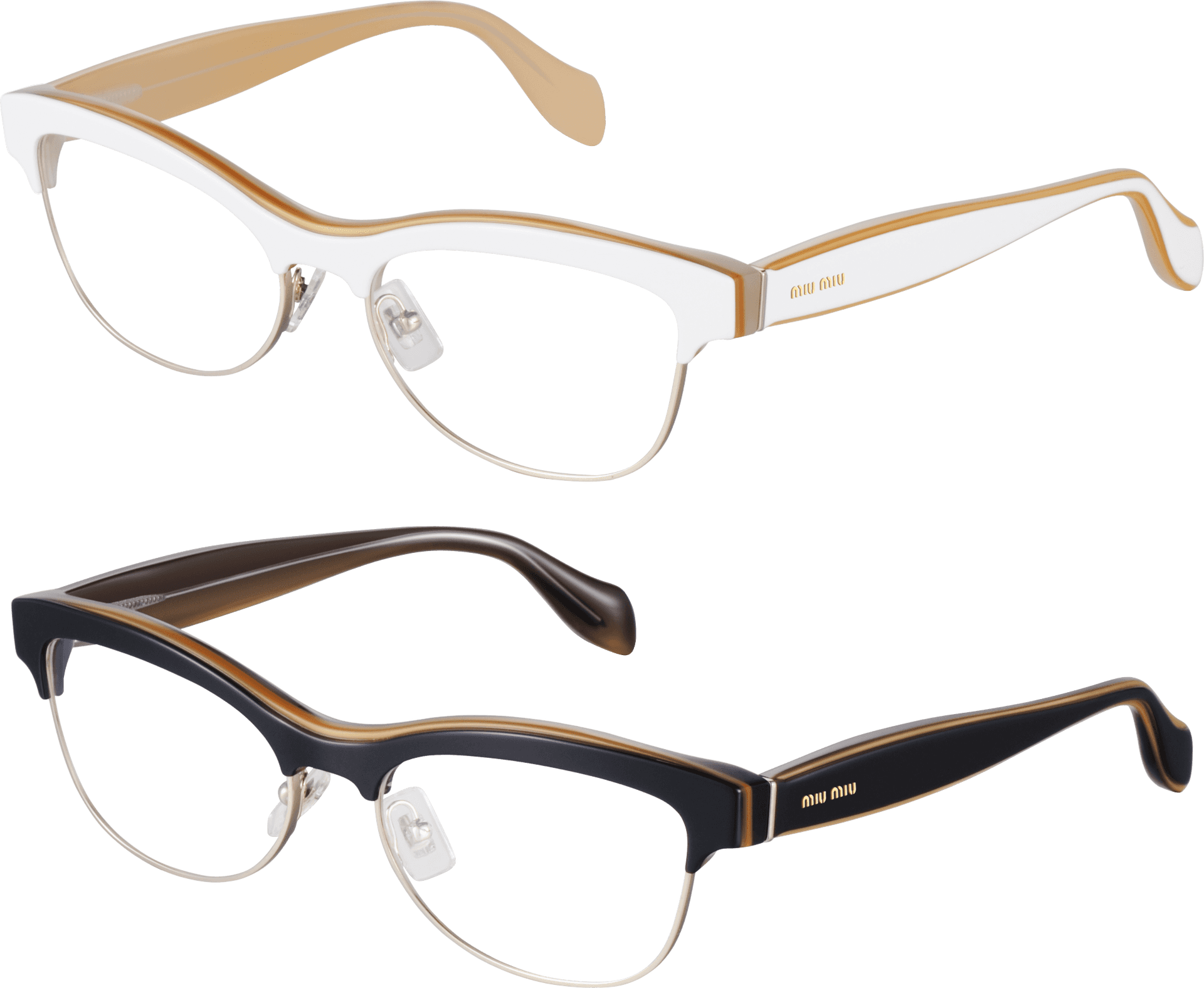 Designer Eyeglasses Showcase PNG