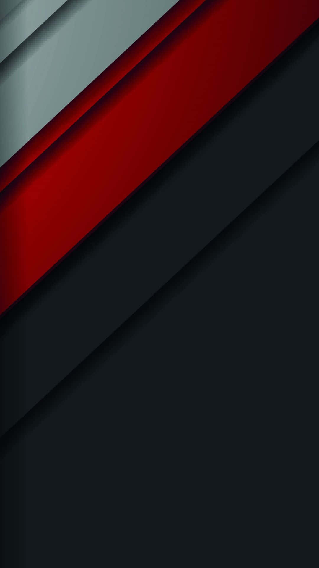 Einroter Und Schwarzer Hintergrund Mit Einem Roten Und Schwarzen Streifen. Wallpaper