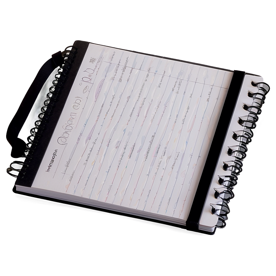 Designer Notebook Png Dqo PNG