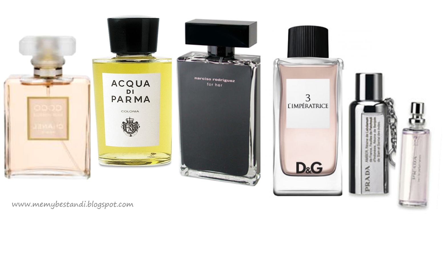 Designer Perfume Bottles Collection PNG