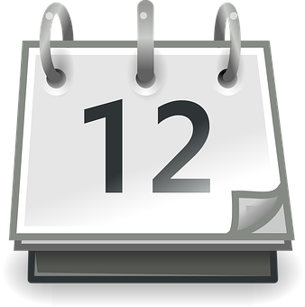 Desktop Calendar Icon PNG