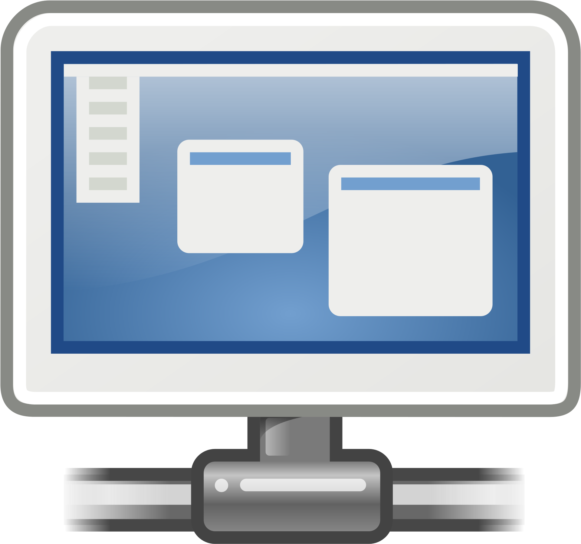 Desktop Computer Icon PNG