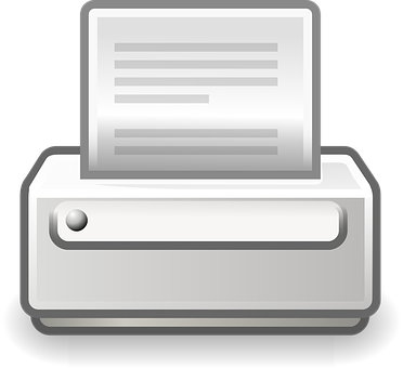 Desktop Printer Icon PNG