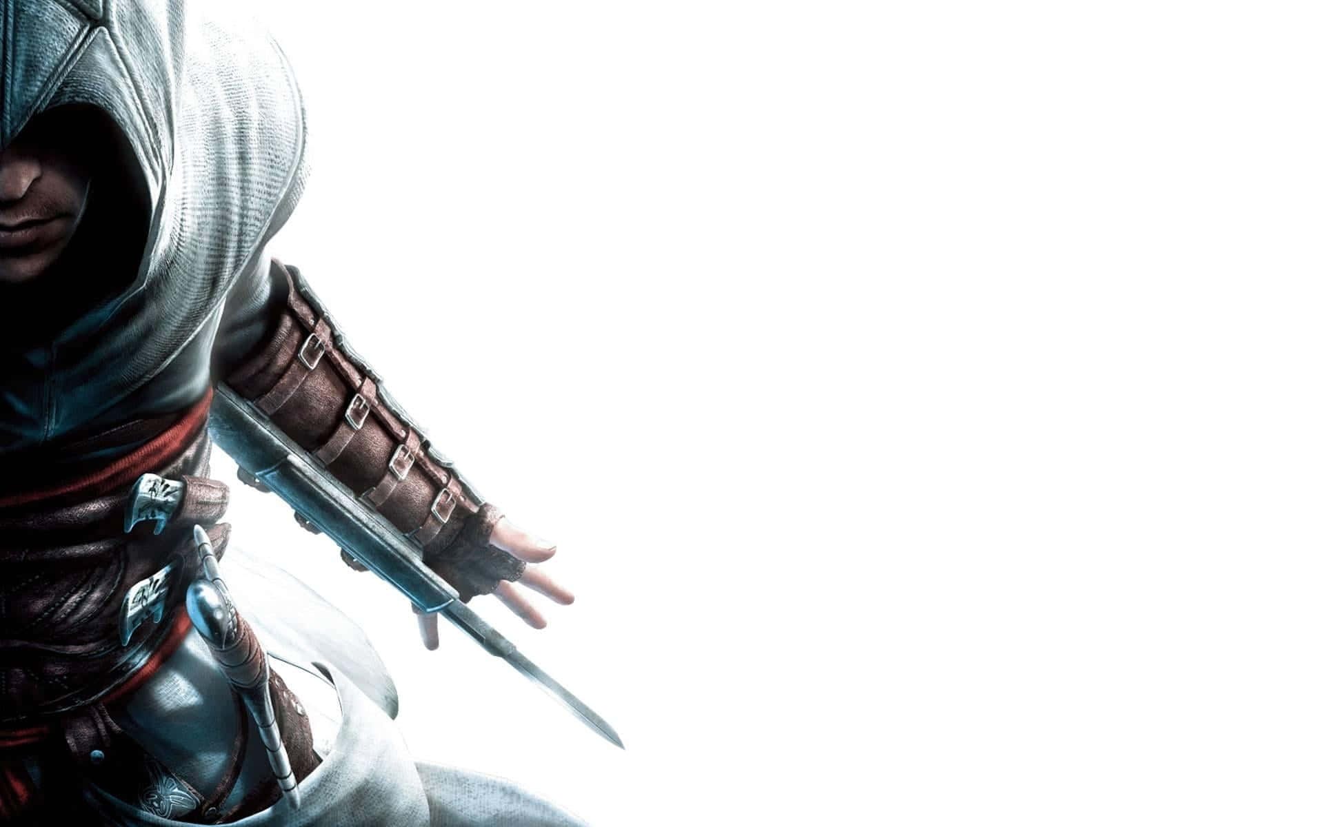 Desmond Miles, the Ultimate Hybrid Assassin in Action Wallpaper