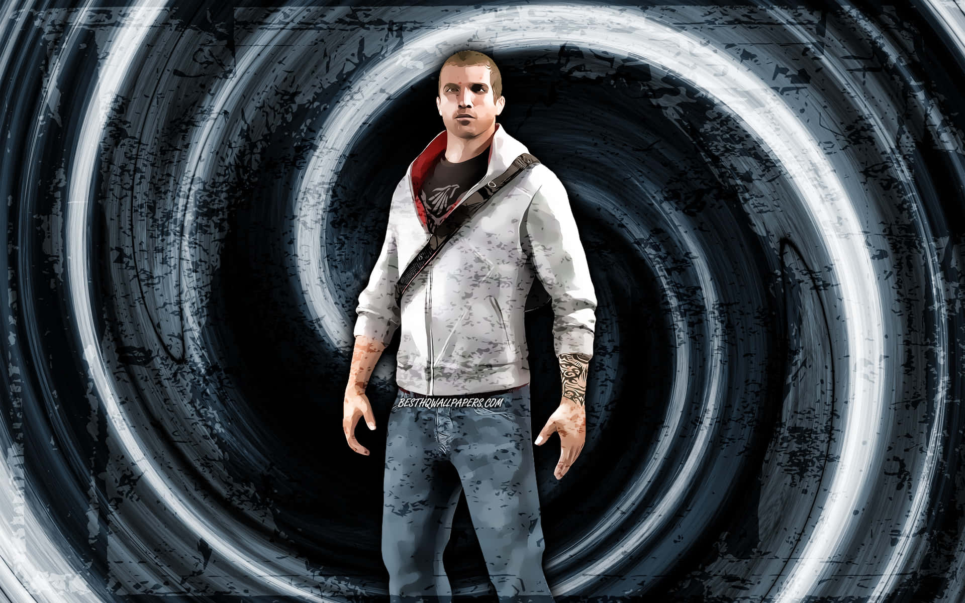 Desmond Miles in action - Assassin's Creed protagonist Wallpaper