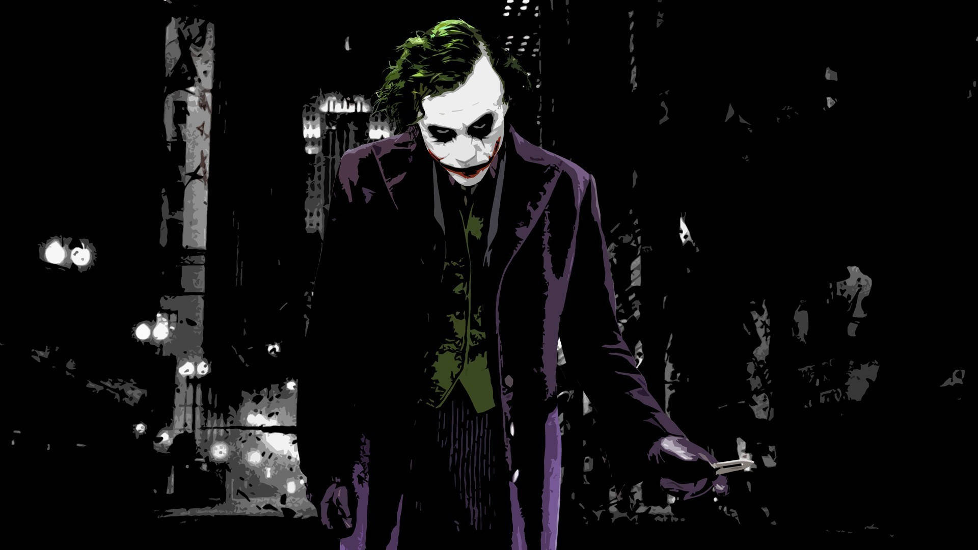 Escritoriodel Joker Despreciable Fondo de pantalla